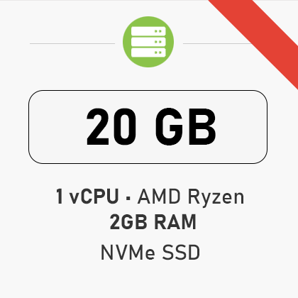 VPS - MINI Pro 20 GB